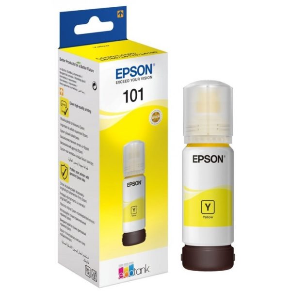 Bouteille d'encre EPSON 101 YELLOW (C13T03V44A)