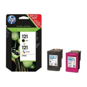 Pack de cartouche HP 121 NOIR et COULEUR (CN637HE)