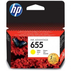 Cartouche HP 655 YELLOW (CZ112AE)