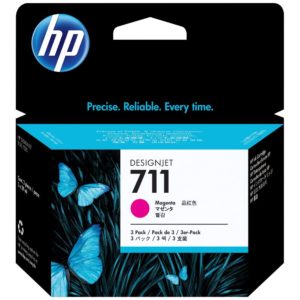 Cartouche HP 711 MAGENTA PACK 3 (CZ135A)