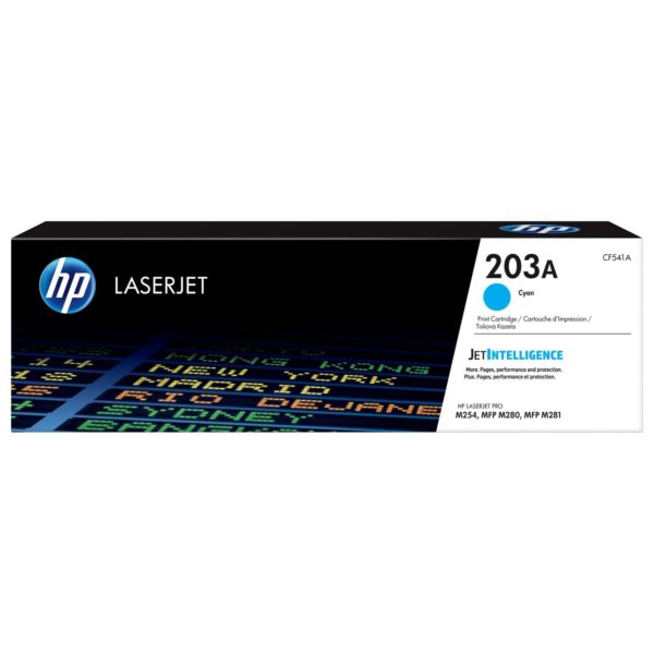 Toner HP Original 203A CYAN CF541