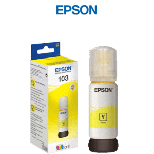 Bouteille d'encre original EPSON ECOTANK 103 - YELLOW (c13t00s14a)